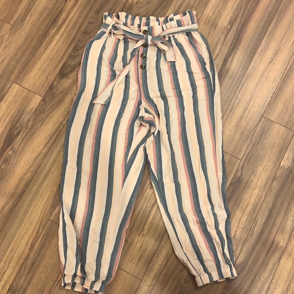 American Eagle striped pants